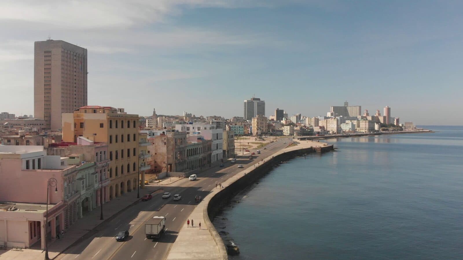 Havana skyline and Malecón