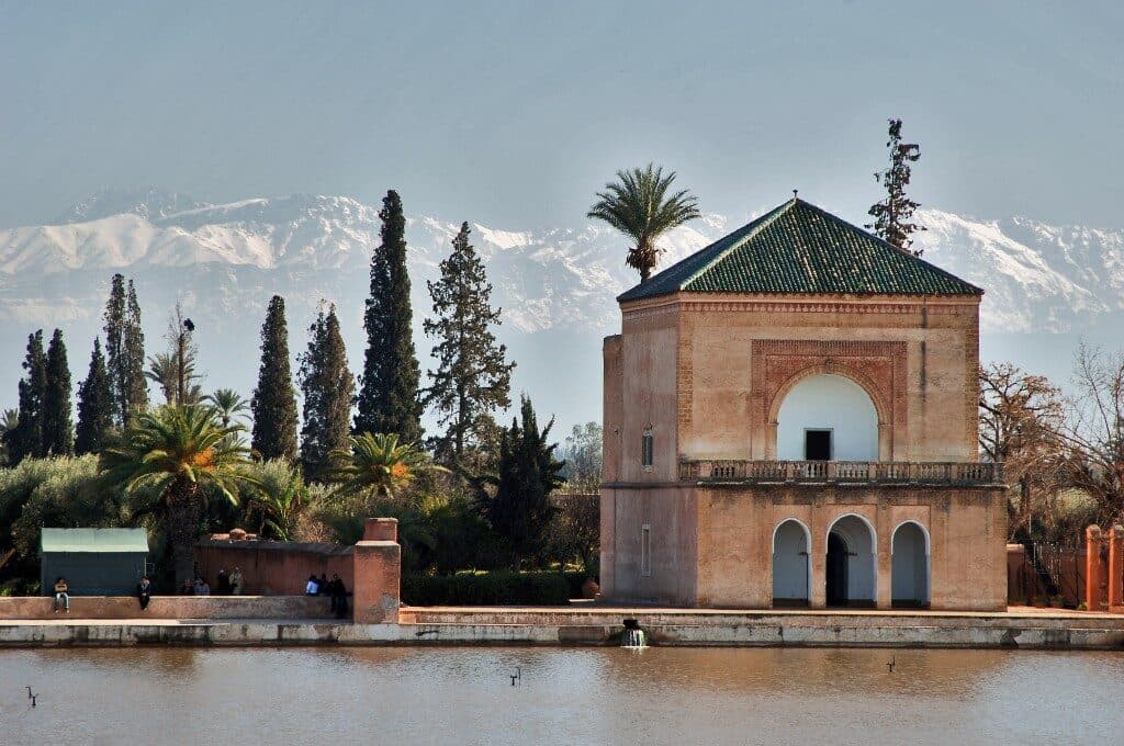 Menara Gardens pavilion, Marrakesh